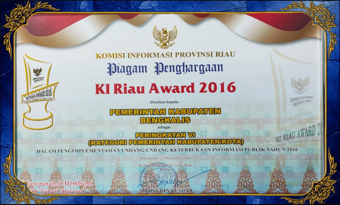 KI Riau Award 2016